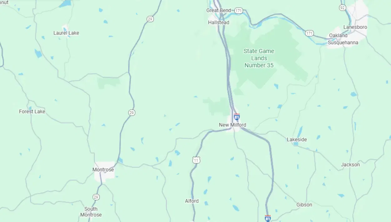 Service Area Map