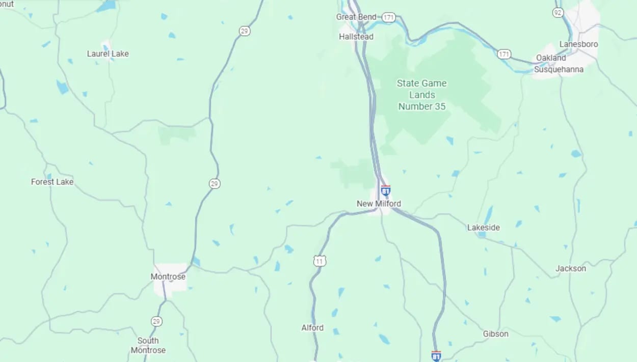 Service Area Map
